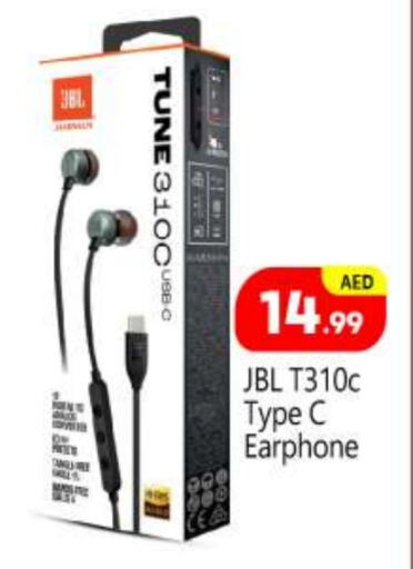 JBL Earphone  in BIGmart in UAE - Abu Dhabi