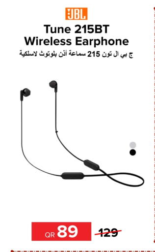 JBL Earphone  in Al Anees Electronics in Qatar - Al Daayen