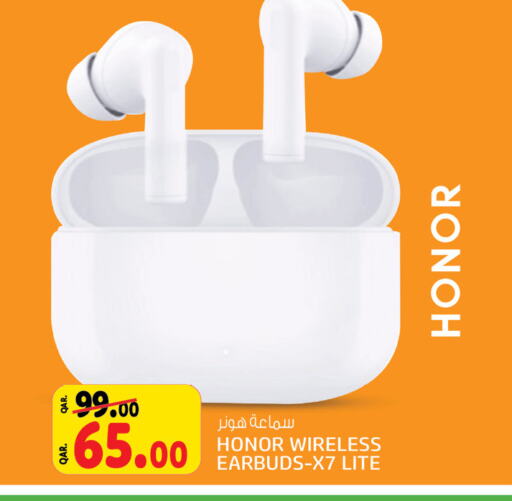 HONOR Earphone  in Saudia Hypermarket in Qatar - Umm Salal