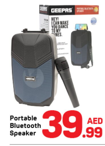 GEEPAS Speaker  in Day to Day Department Store in UAE - Dubai