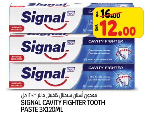 SIGNAL Toothpaste  in Saudia Hypermarket in Qatar - Al-Shahaniya