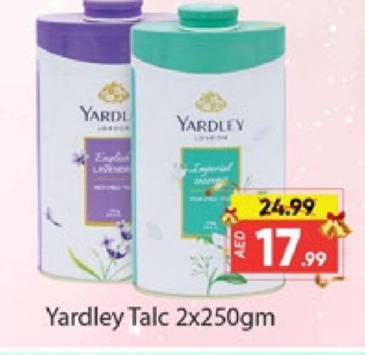 YARDLEY Talcum Powder  in Al Madina  in UAE - Dubai