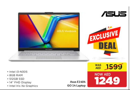 ASUS Laptop available at Abu Dhabi COOP in UAE - Abu Dhabi