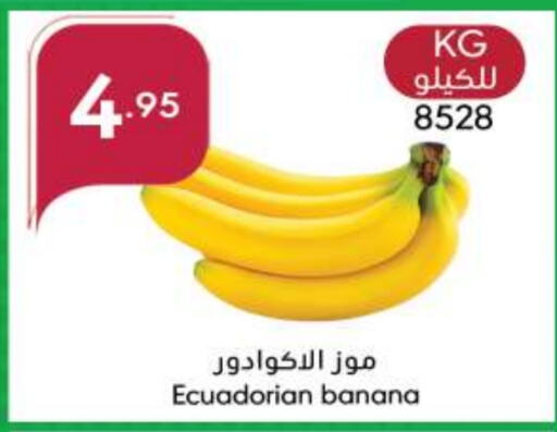 Banana from Ecuador available at Manuel Market in KSA, Saudi Arabia, Saudi - Riyadh