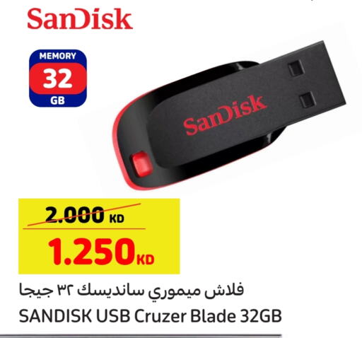 SANDISK Flash Drive  in Carrefour in Kuwait - Ahmadi Governorate