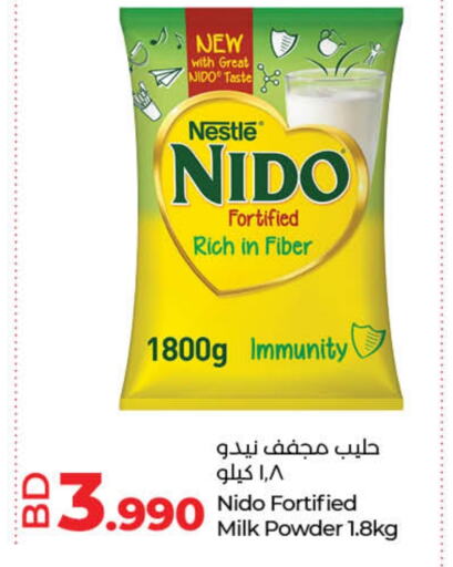 NIDO Milk Powder available at LuLu Hypermarket in Bahrain