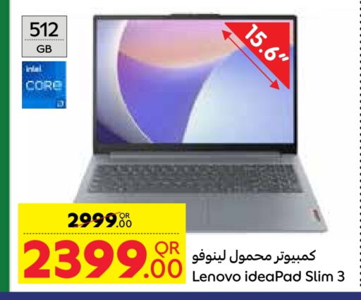 LENOVO Laptop available at Carrefour in Qatar - Al Shamal