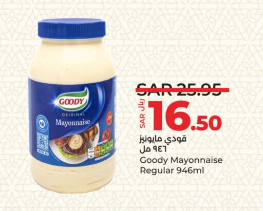 GOODY Mayonnaise available at LULU Hypermarket in KSA, Saudi Arabia, Saudi - Riyadh