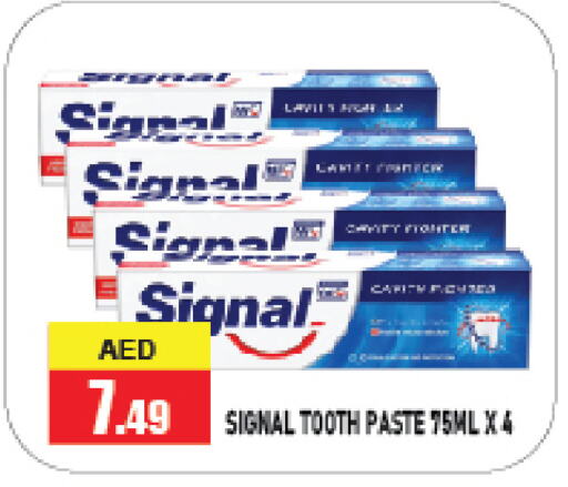 SIGNAL Toothpaste available at Azhar Al Madina Hypermarket in UAE - Abu Dhabi