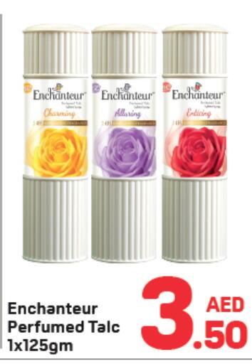 Enchanteur Talcum Powder available at Day to Day Department Store in UAE - Sharjah / Ajman