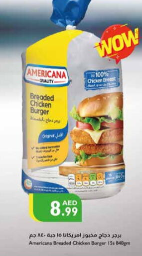 AMERICANA Chicken Burger available at Istanbul Supermarket in UAE - Abu Dhabi