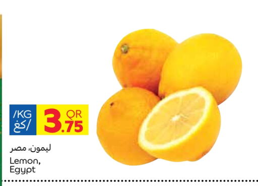 Lemon available at Carrefour in Qatar - Al-Shahaniya