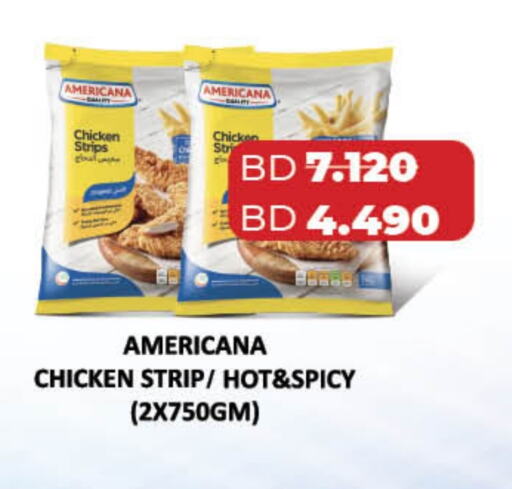 AMERICANA Chicken Strips available at LuLu Hypermarket in Bahrain