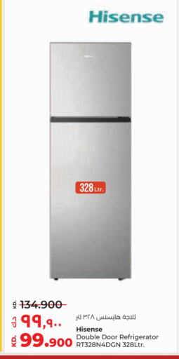 HISENSE Refrigerator available at Lulu Hypermarket  in Kuwait - Kuwait City