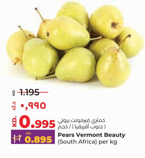 Pear from South Africa available at Lulu Hypermarket  in Kuwait - Kuwait City