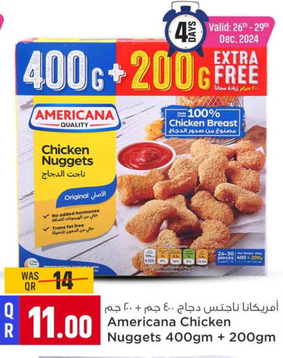 AMERICANA Chicken Nuggets available at Safari Hypermarket in Qatar - Umm Salal