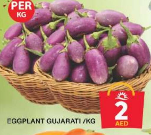 Eggplant available at جراند هايبر ماركت in الإمارات العربية المتحدة , الامارات - دبي