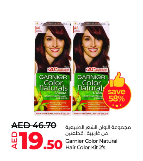 GARNIER Hair Colour available at Lulu Hypermarket in UAE - Abu Dhabi