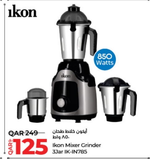 IKON Mixer / Grinder available at LuLu Hypermarket in Qatar - Al-Shahaniya