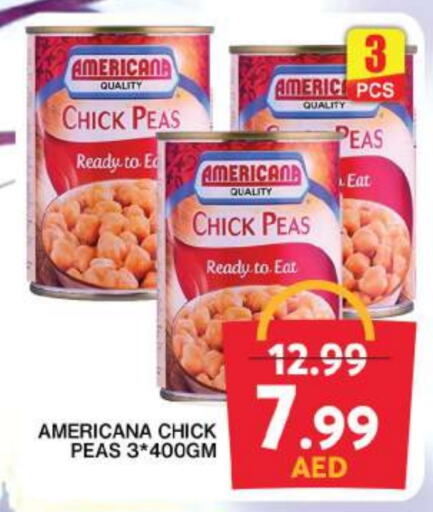 AMERICANA Chick Peas available at Grand Hyper Market in UAE - Sharjah / Ajman