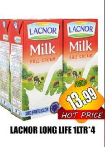 LACNOR Long Life / UHT Milk available at Majestic Plus Hypermarket in UAE - Abu Dhabi