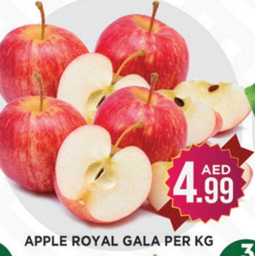 Apples available at Ainas Al madina hypermarket in UAE - Sharjah / Ajman