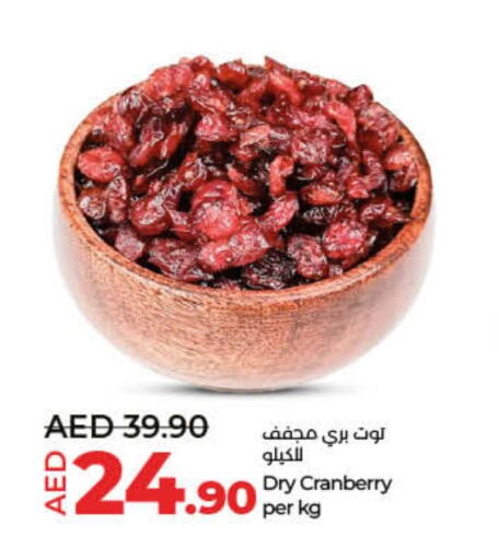 Cranberry available at لولو هايبرماركت in الإمارات العربية المتحدة , الامارات - ٱلْفُجَيْرَة‎