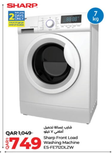 SHARP Washing Machine available at LuLu Hypermarket in Qatar - Al-Shahaniya