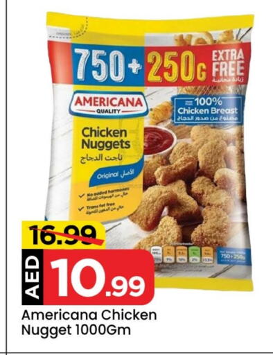 AMERICANA Chicken Nuggets available at Mark & Save Value Retail in UAE - Dubai