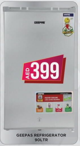 GEEPAS Refrigerator available at Ainas Al madina hypermarket in UAE - Sharjah / Ajman