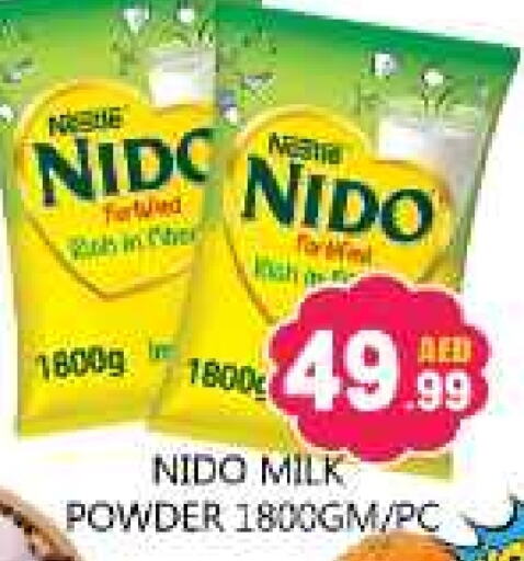 NIDO Milk Powder available at Souk Al Mubarak Hypermarket in UAE - Sharjah / Ajman