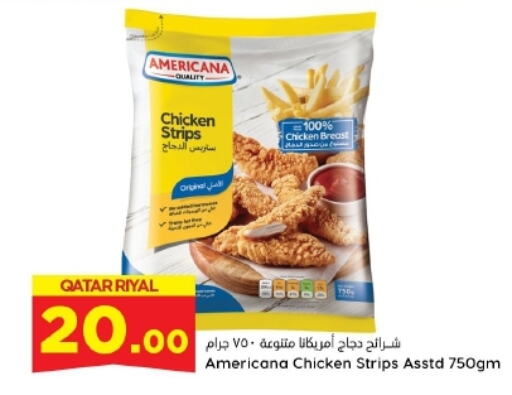 AMERICANA Chicken Strips available at Dana Hypermarket in Qatar - Al Shamal