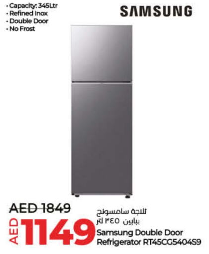 SAMSUNG Refrigerator available at Lulu Hypermarket in UAE - Dubai