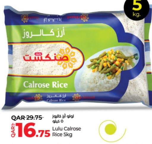 LULU Calrose Rice available at LuLu Hypermarket in Qatar - Umm Salal