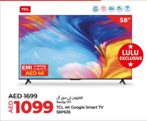 TCL Smart TV available at Lulu Hypermarket in UAE - Umm al Quwain