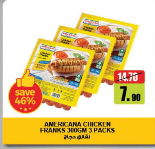 AMERICANA Chicken Franks available at Lulu Hypermarket in UAE - Fujairah