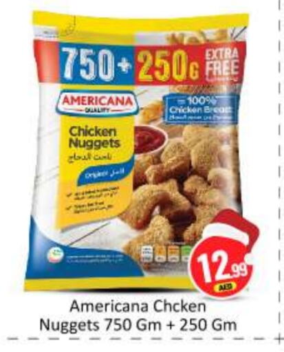 AMERICANA Chicken Nuggets available at BIGmart in UAE - Abu Dhabi