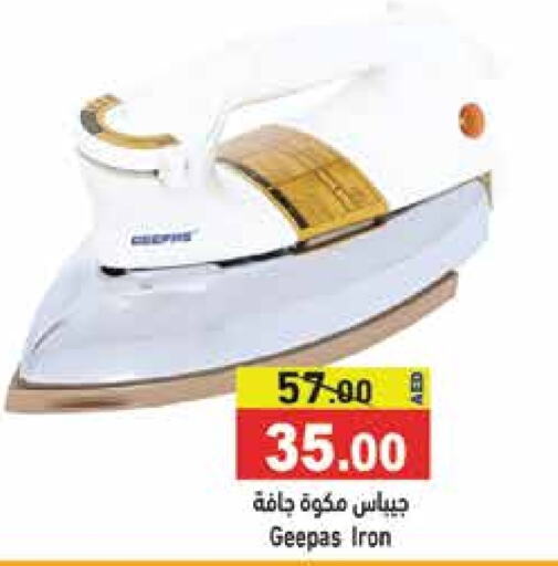 GEEPAS Ironbox available at Aswaq Ramez in UAE - Sharjah / Ajman