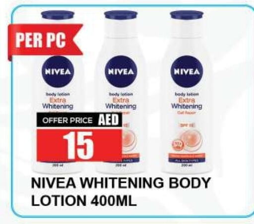 Nivea Body Lotion & Cream available at Quick Supermarket in UAE - Sharjah / Ajman