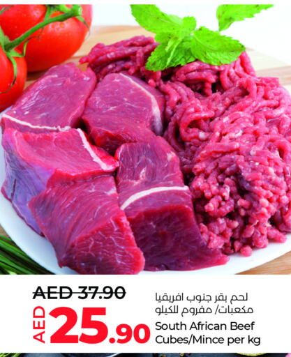 Beef available at Lulu Hypermarket in UAE - Al Ain