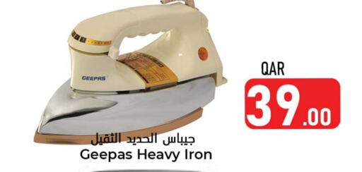 GEEPAS Ironbox available at Dana Hypermarket in Qatar - Al Wakra