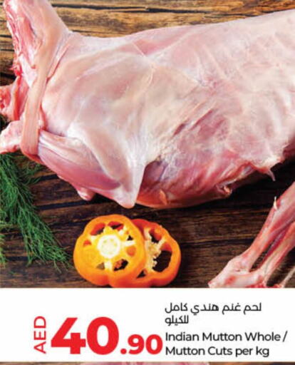 لحم الضأن / الغنم available at لولو هايبرماركت in الإمارات العربية المتحدة , الامارات - دبي