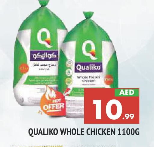 QUALIKO Frozen Whole Chicken available at AL MADINA in UAE - Sharjah / Ajman