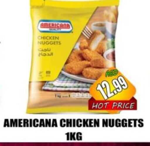 AMERICANA Chicken Nuggets available at Majestic Plus Hypermarket in UAE - Abu Dhabi