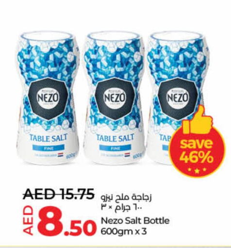 Salt available at Lulu Hypermarket in UAE - Fujairah