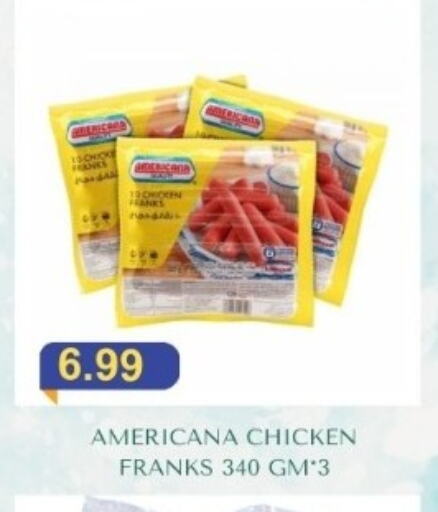 AMERICANA Chicken Franks available at Carryone Hypermarket in UAE - Abu Dhabi