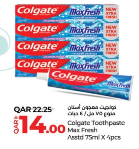 COLGATE Toothpaste available at LuLu Hypermarket in Qatar - Doha