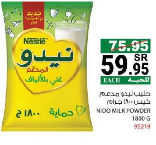 NIDO Milk Powder available at House Care in KSA, Saudi Arabia, Saudi - Mecca