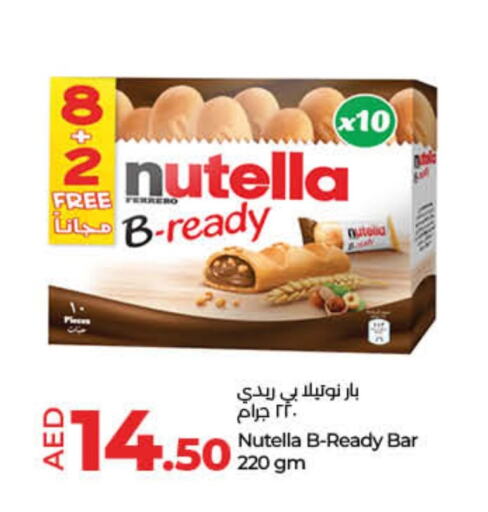 NUTELLA Chocolate Spread available at Lulu Hypermarket in UAE - Umm al Quwain