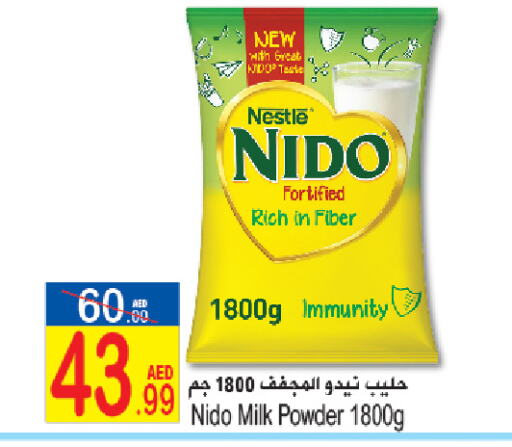 NIDO Milk Powder available at Sun and Sand Hypermarket in UAE - Ras al Khaimah